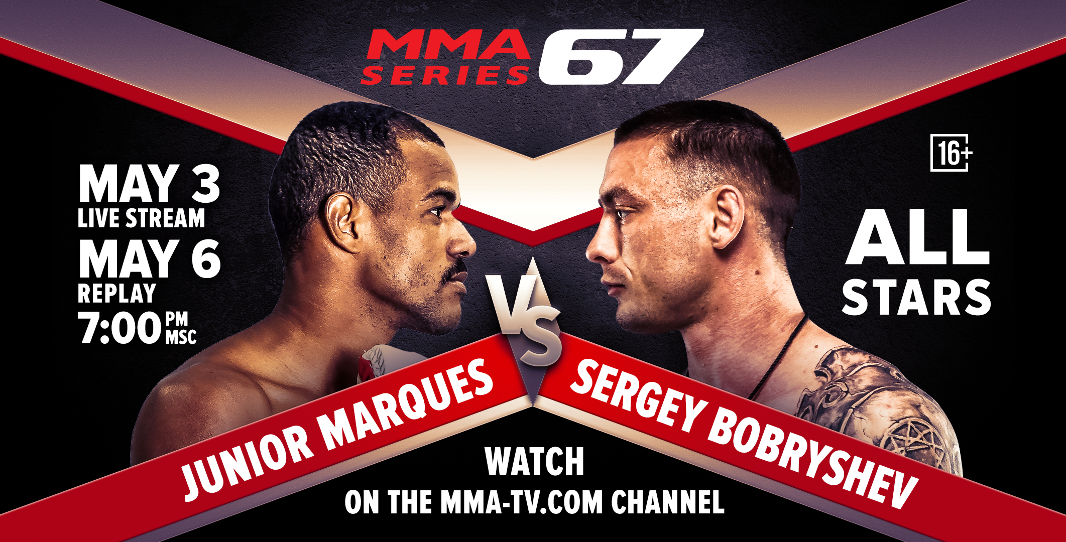 Bobryshev versus Marques headline MMA Series-67 MMA Series official website