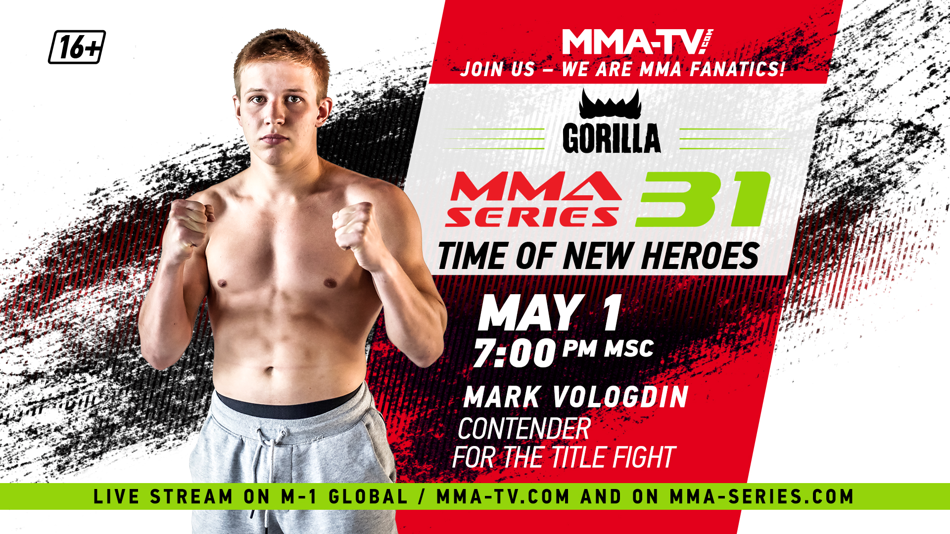MAY HOLIDAYS WITH GORILLA MMA SERIES THE 31ST EVENT WILL BE HELD ON LABOR DAY MMA Series official website