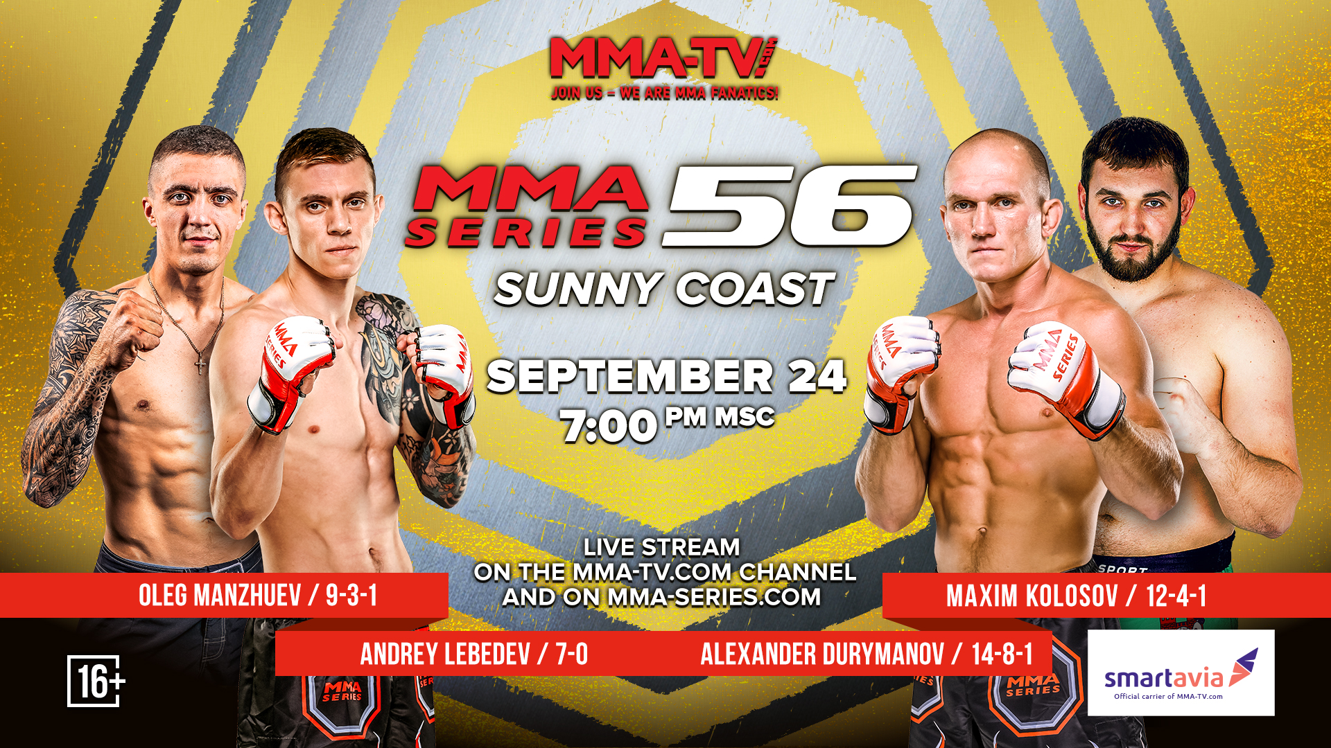MMA Series — 56 Sunny coast MMA Series official website
