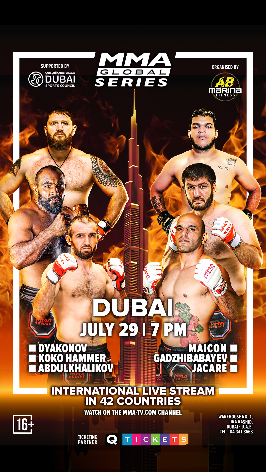 MMA Global Series  MMA Series official website