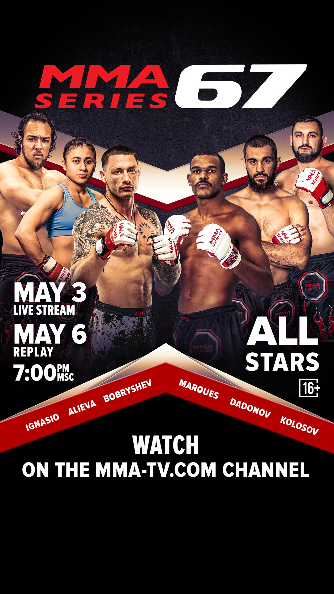 MMA Series — 67 All stars MMA Series official website